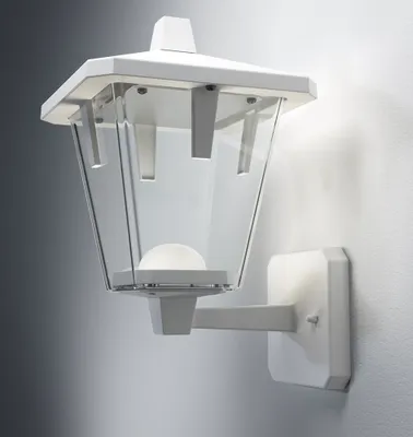 Produktbild von Osram Endura, Wandbeleuchtung für den Außenbereich, Weiß, Acrylnitril-Butadien-Styrol (ABS), Aluminium, IP44, Fassade, I