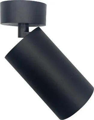 Image de Spot LED en saillie Noir Orientable pour Ampoule GU10