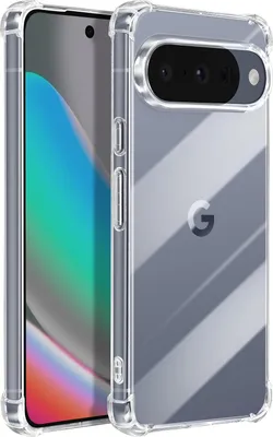 Image de Mayaxess, housse Pixel 10/10 Pro en silicone avec coins renforcés, transparente