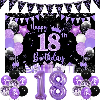 Immagine prodotto di Omgoods - Decorazioni per il diciottesimo compleanno