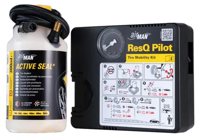 Imagen del producto de Kit de reparación de neumáticos con compresor de aire, para todos los automóviles