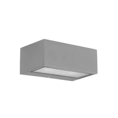 Image de Applique extérieure LED C4 Nemesis - 15 W, IP66, gris