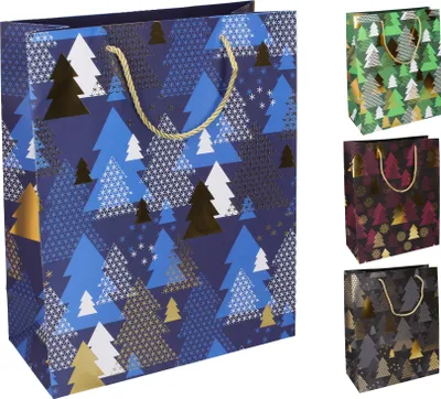 Produktbild von Geschenktüte M 32x26x12 cm Weihnachten