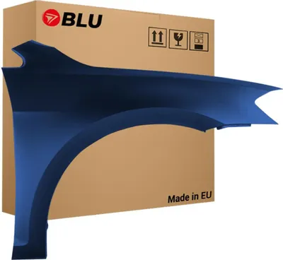 Image de BLU Aile Compatible avec VW Volkswagen Golf VII 7 LH5X Droite Blau Nacht Blau Metallisch | 2012-2017 | Avant | Peint| Prêt à Monter | Galvanisé