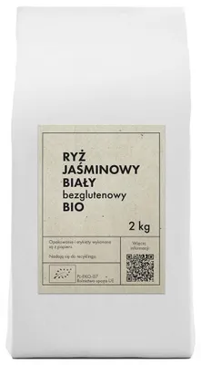Zdjęcie produktu dla RYŻ JAŚMINOWY BIAŁY BEZGLUTENOWY2 kg - THE PLANET