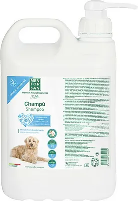 Zdjęcie produktu dla Szampon Menforsan talk do usuwania zapachów psów 5 L