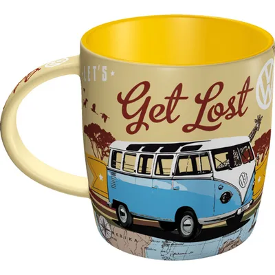 Produktbild von Nostalgic-Art - Šálka na kávu - Volkswagen - VW Bulli Let's Get Lost