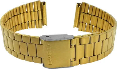 Produktbild von Casio Uhrenarmband Edelstahl A168WEGC-5, A168WEGM A168WG-9 A168WG-9B