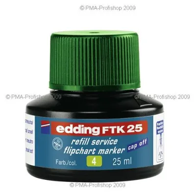 Produktbild von Edding FTK 25, Grün, 25 ml, edding 380, 383, 1 Stück(e)