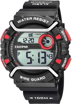 Produktbild von Calypso Armbanduhr Digital Uhr Uni K5764/6 schwarz Sportuhr