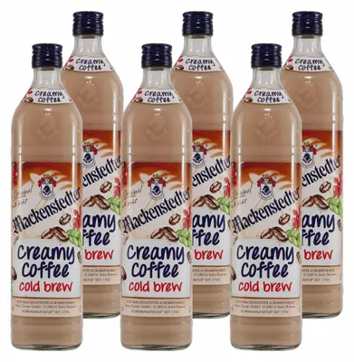 Produktbild von Mackenstedter Creamy Coffee Cold Brew (6 x 0,7L)