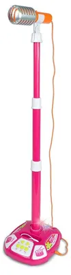 Produktbild von Kinder Mikrofon Spielzeugmikrofon Karaoke-Mikrofon - Rosa - 2 Demosongs - 5 Soundeffekte - 5 Schlagrhythmen
