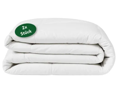 Produktbild von 2er Set Bettdecken | leichte Steppdecke ideal für den Sommer | 135 x 200 cm | DREAMSTAR Eco