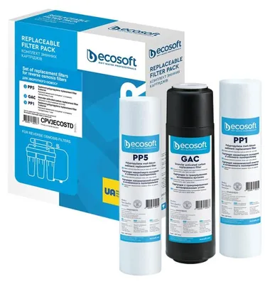 Image de Filtres Pour Ro-System Ecosoft 1-2-3 Marches