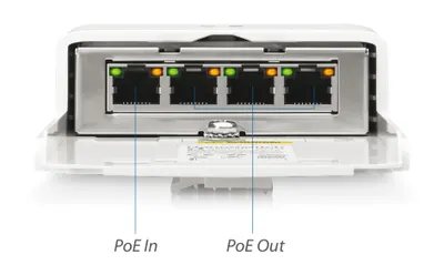 Produktbild von Ubiquiti NanoSwitch, Gigabit Ethernet (10/100/1000), Power over Ethernet (PoE)