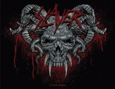 Image de Slayer - Demonic, écusson d'environ 7 x 10 cm