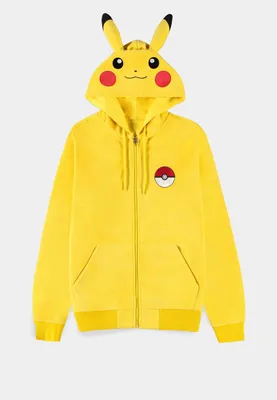 Produktbild von Difuzed Pokémon Pikachu Kapuzenpullover Mit Reißverschluss  S  S