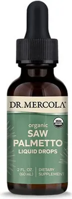 Immagine prodotto di Dr. Mercola gocce liquide di saw palmetto biologico (60 ml) BI6793