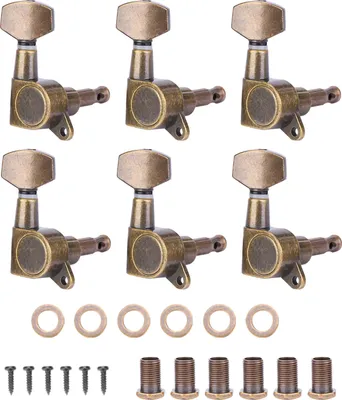 Obrázek produktu pro Hlavy ladicích kolíků pro akustickou elektrickou kytaru (6R)