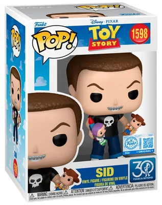 Produktbild von Funko Pop! Disney: Toy Story 30th Anniversary - Sid w/ Buzz & Woody #1598 Special edition exclusive