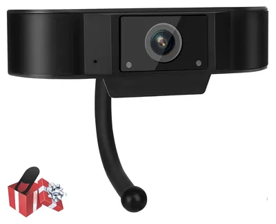 Produktbild von WIWACAM Full HD Video Webcam, 1080P Web Camera mit Mikrofon für Computer PC Laptop Desktop MAC, USB Plug and Play, sichere Qualität fürs Homeoffice und Videokonferenz Zoom Webex Slack mit Abdeckung