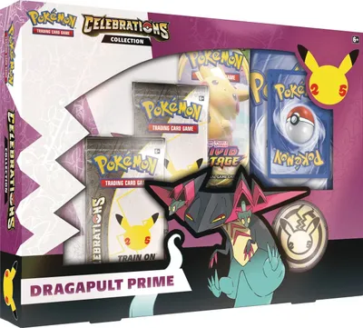 Produktbild von Pokémon Celebrations Collection - Dragapult Prime - englisch