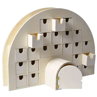 Produktbild von Adventskalender Iglu 44 x 32 cm
