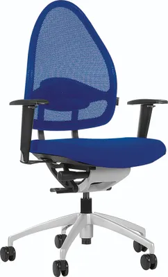 Produktbild von Bürodrehstuhl Open Base 10 J470TT38 max120kg schwarz//blau