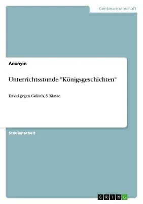 Produktbild von Unterrichtsstunde "Königsgeschichten"