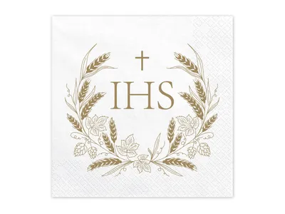 Zdjęcie produktu dla IHS Eleganckie Serwetki Złote 33x33 cm - Idealne do Twojego wyjątkowego przyjęcia!