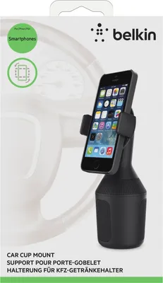 Zdjęcie produktu dla Belkin F8J168bt, Telefon komórkowy/Smartfon, Samochód, Czarny