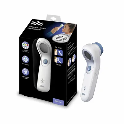Produktbild von Braun BNT300 Touch + No Touch Otsakuumemittari