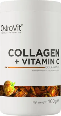 Zdjęcie produktu dla OstroVit | Kolagen + Witamina C / Koktajl w proszku: Cola z rumem