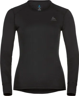 Produktbild von ODLO Active Warm Base Layer Oberteil Damen schwarz XS