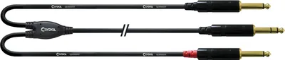 Image de Câble stéréo Cordial CFY 0.9 VPP Y