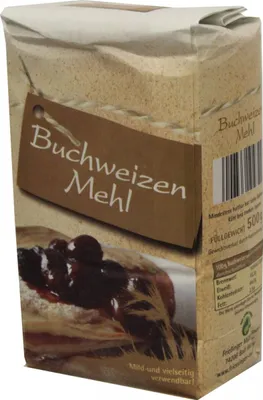 Produktbild von Küchenmeister Buchweizenmehl mild und vielseitig verwendbar 500g