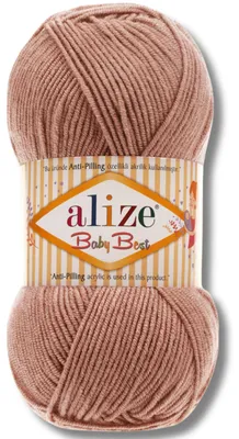 Immagine prodotto di Alize 1x 100 g Baby Best Lana, antipilling, tinta unita, uncinetto, lavoro a maglia (354)