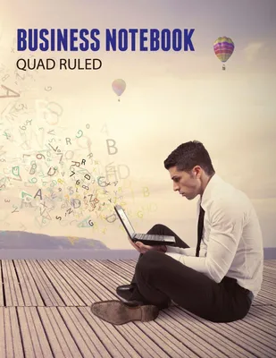 Produktbild von Business Notebook, Quad Ruled