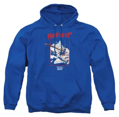 Zdjęcie produktu dla Bluza z kapturem "Friday The 13th" dla mężczyzn/kobiet, model uni  TV40541 (rozmiar XXL), kolor: królewski niebieski
