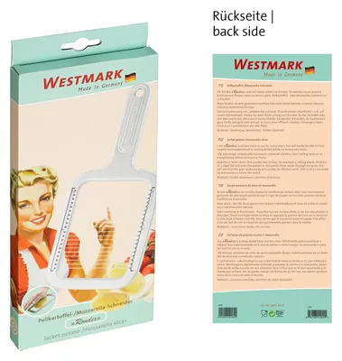 Image de Westmark, coupe-pommes de terre et mozzarella "Rondex", design rétro, modèle 6080RT60