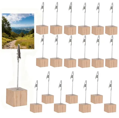 Productafbeelding van Fotohouders met Klemmen - 20 Stuks voor Foto's, Kaarten en Notities