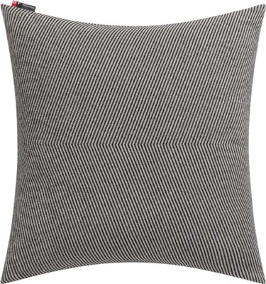 Produktbild von Kissenhülle Fischgrät Farbe Anthrazit 50x50cm von David Fussenegger