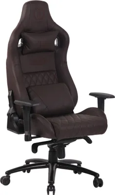 Produktbild von Bürostuhl HLO-CP53 Echtleder braun