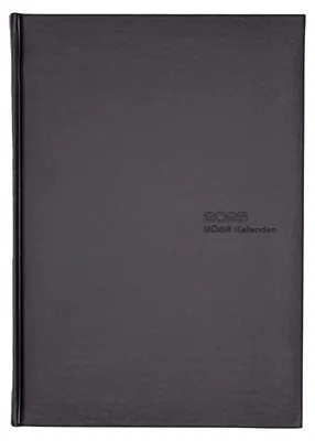 Produktbild von 2026 GÜSS Buchkalender A5 Einband Balacron schwarz