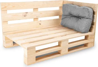 Produktbild von Eckkissen aus polyester BANANAIR 60x40 cm, grau