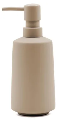 Image de Distributeur de savon en céramique de couleur uniforme, CERALIA, beige
