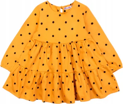 Produktbild von Mädchenkleid – Größe 110 – Gelb – 100% Baumwolle – Stylisch und sommerlich – Ideal für 5 Jahre