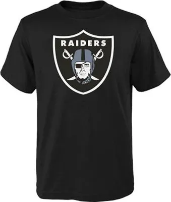 Produktbild von OUTERSTUFF NFL Primary Logo Kurzarm-T-Shirt Junior, Las Vegas Raiders, Größe: L (14-16 Jahre)