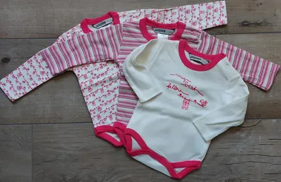 Produktbild von Jacky Babybody langarm My Best Fellow 3er-Set 50/56