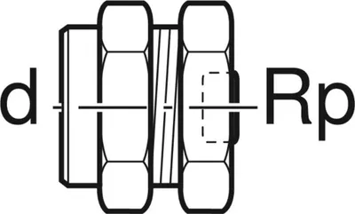 Produktbild von Geberit GE FlowFit, Abpressstopfen für Rohrende, d 50 mm, Rp 1/2, 1 Stk.